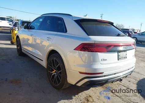 2020 Audi Q8 Prestige 55 Tfsi Quattro Tiptronic из США, поврежденный, VIN WA1FVAF1XLD025108